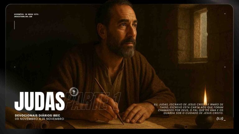 Plano de Estudos e Analises Devocionais em JUDAS Igreja Batista em Cristo Parte I - Igreja Batista em Cristo